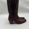 Idyllwind Women's Frisk Me Printed Leather Western Boots Brown Size 8B IDYLLWIND
