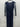 Alex Evenings Dress Dark Navy Pearl Beaded Sleeve Twist Front Gown 6 Alex Evenings