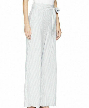 NWT BALDWIN Women's Simone, Faded Stripe Pants Blue Size 0 BALDWIN