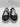 Dolce&Gabbana leather low-top Black Leather / Silver sneakers Size 5 UK Dolce&Gabbana