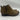 Sugar Brown Faux Leather Double Zipper Low Heel Ankle Booties Womens 10 Sugar