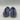 Women’s Rothy’s The Flat Round Toe Rare Blue With Reflective Stripe Size 5.5 Rothy’s