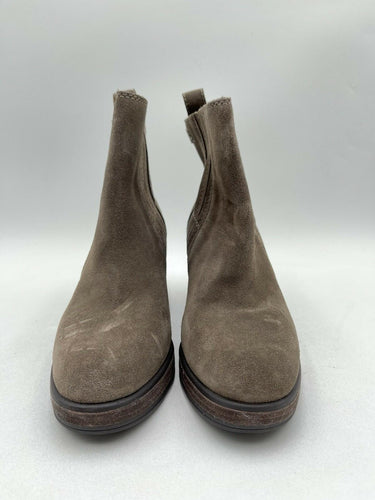 Crown Vintage Women’s Shoes Brown Suede Capari Booties Size 7.5M