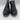 Lucky Brand Women's Bollo Chop Out Booties Black Leather Size 8.5M Lucky Brand