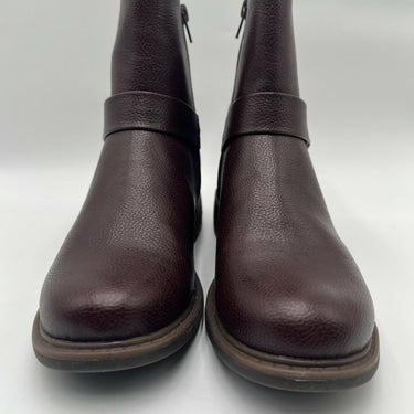 Women’s B.o.c Cole Dark Brown Leather Ankle Boots Size 8M B.o.c