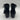 Crown Vintage Rena Black Leather Ankle Boot Size 7M Crown Vintage