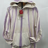 NWD Champion Hoodie Womens Tie Dye Purple Striped Oversized Script Logo  Small Champion