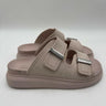 Alexander McQueen Hybrid rubber slide sandals in the 'Tea Rose' Size 39 Alexander McQueen