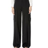 Sonia Rykiel Toile Pants (Noir) Women's Casual Pants Size 36 Sonia Rykiel