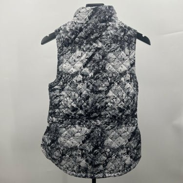 NWOT Women’s Kyodan Four Zip Quoted Vest Color Marble Multi Size XS
