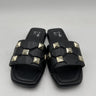 NWOB Mix No. 6 Dolleen Slide Sandal Black Size 6M/36.5 Mix No. 6