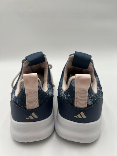 Adidas Cloudfoam Blue Pink Tie Dye Running Shoes Slip On Womens Size 3