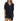 Raisins Juniors' Samba Ladder-Trim Split-Sleeve Caftan Cover-up - Black XS