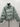 Roxy Sage Green Puffer Jacket Light Mint Logo Size S