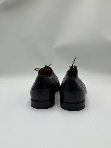 Men’s Bally Wedmer apron toe Lace Up derby shoes Brown Leather Size 9