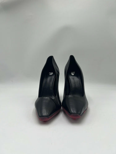 Off-White c/o Virgil Abloh Spike-sole Stiletto Pumps Black Leather Size 36