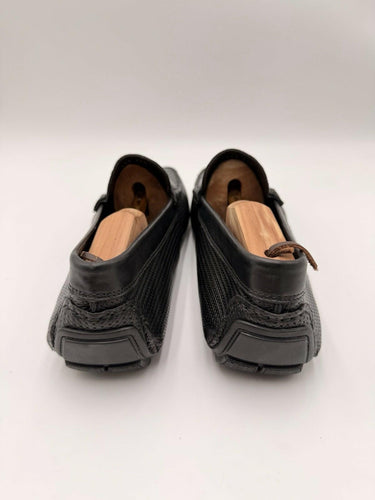 To Boot New York Men's Magnus Driving Shoes Black Leather Size 11.5