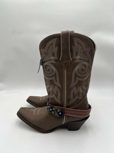 Durango Women's Flag Accessory Western Boots Size 8M