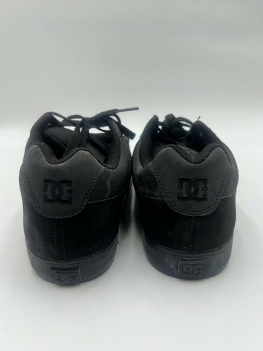 DC Mens Pure SE Triple Black Skate Shoes Size 8.5
