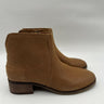 Women’s Lucky Brand Pedera Ankle Side Zip Boot Brown Leather Size 8M Lucky Brand