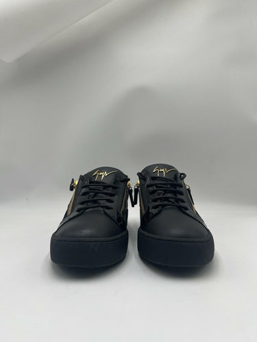 Giuseppe Zanotti Frankie low-top sneakers with gold-tone hardware Size 40.5