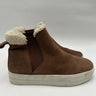 Saks Fifth Avenue "Justina" Faux Fur Slip-On Suede Sneaker Boot Size 9.5M Saks Fifth Avenue
