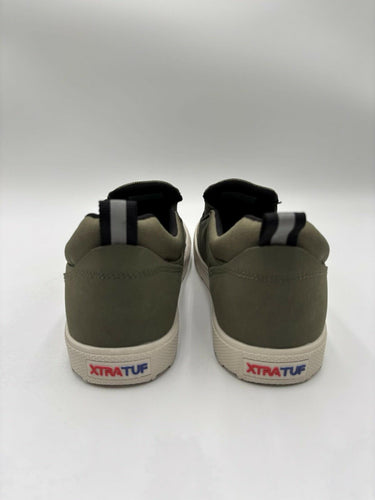 Men’s XTRATUF Topwater Olive Green slip-on shoes Size 9M