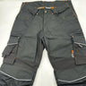 Timberland Men Black PRO Interax work pants Cordura Orange Stitching 32R Black