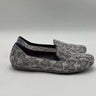 Women’s Rothy’s “The Loafer” Flat Gray Python Print Knit Round Toe Size 6 Rothy’s
