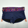 TYR Women's Carnivale Della Boyshorts navy blue Geometric Size S TYR