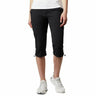 Columbia Women's Saturday Trail II Knee Pant, Black Size 6X18 Columbia