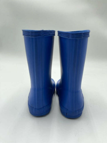 Hunter Kids Original First Classic Boot Cruise Blue Size 8 Hunter
