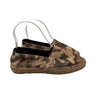 Women’s Saint Laurent camouflage canvas espadrilles braided jute midsole Size 35 Saint Laurent