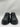 Men’s Versace Odissea low-top sneakers in black leather Size 42 Versace