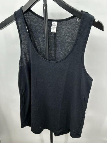 Alternative Apparel Woman’s Black Tank Top Size M Lightweight Semi Sheer Alternative