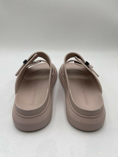 Alexander McQueen Women’s Hybrid Sandals silver-tone hardware Size 41M Alexander McQueen