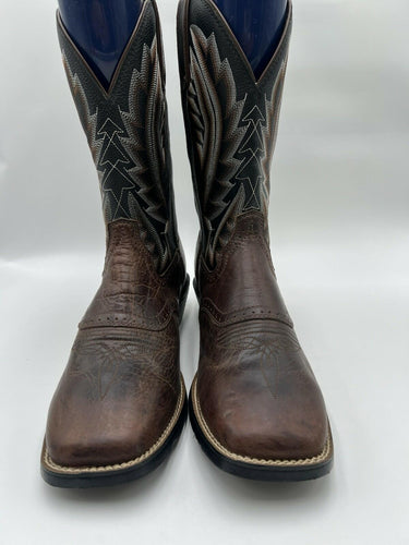 Durango DDB0351 Chestnut Black Western Boots Size 10.5