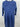 Alex Evenings Indigo Blue Cowl Draped Ruffle Formal Dress Beaded Cocktail 10 Alex Evenings