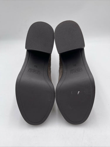 NWOB Crown Vintage Capari Bootie Brown Women's Size 6M/36.5