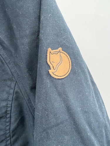 Fjallraven Womens Hooded G-1000 Parka Jacket Dark Navy Size S