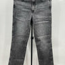 KUT From The Kloth Jeans Melissa High Rise Straight Leg Gray Washed Black 4 KUT from the Kloth