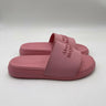 Alexander McQueen women's logo slide sandals in pastel pink Size 39 Alexander