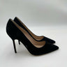 Women’s Manolo Blahnik BB Black suede pumps Point Toe Heels Size 35 Manolo Blahnik