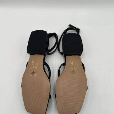 NWOB Mix No. 6 Seana Sandal Women's Black Size 7 M Mix No. 6