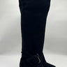 VALENTINO GARAVANI Bow-Knot Black Suede Over-The-Knee Boots Size 39.5 Valentino