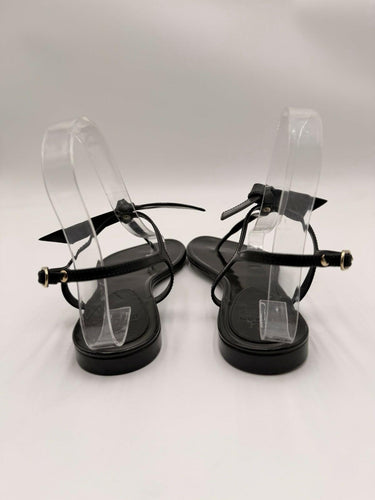 Alexandre Birman Clarita Black Rubber Jelly Sandal Size 35