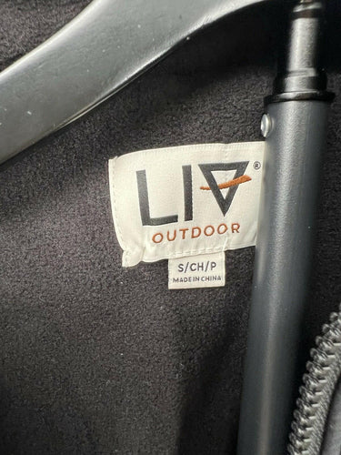 LIV Outdoor Black Sherpa Fleece Jacket Size S