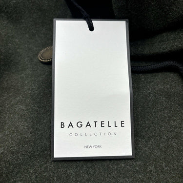 NWT Bagatelle Women’s Double Breasted Collared Jacket w/Hood Green Size S