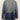 French Connection Women's Mixed Media Cutaway Coat Navy/Black Size 4 French Connection