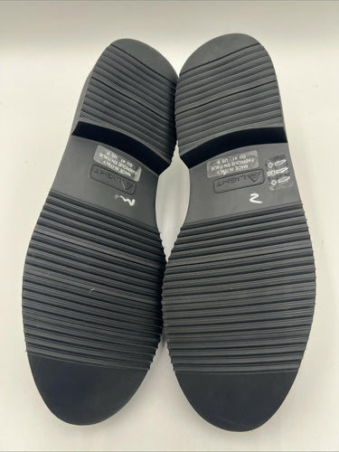 Men’s Saks Fifth Avenue black matte waterproof rubber penny loafers Size 8 Saks Fifth Avenue